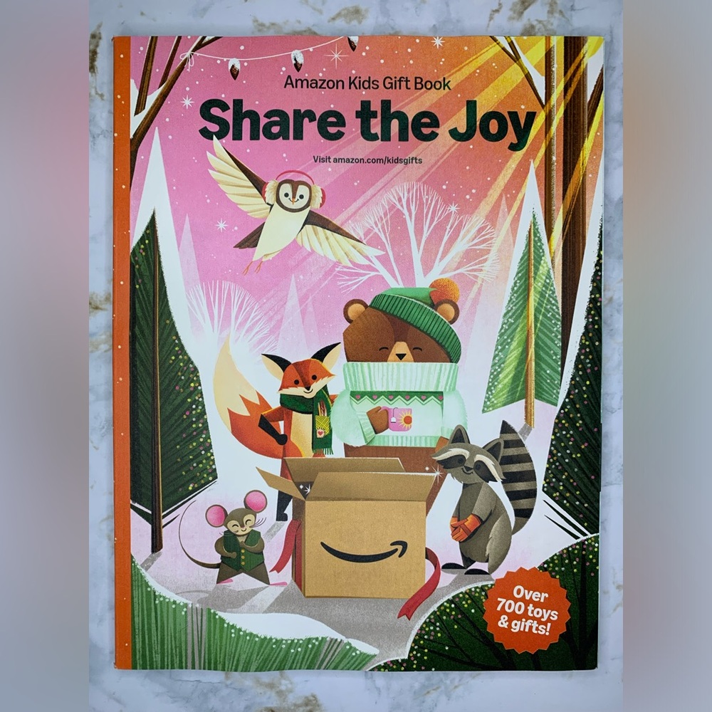 2024 Amazon Kids Gift Book Share The Joy Toy Catalog Christmas Holiday W…
